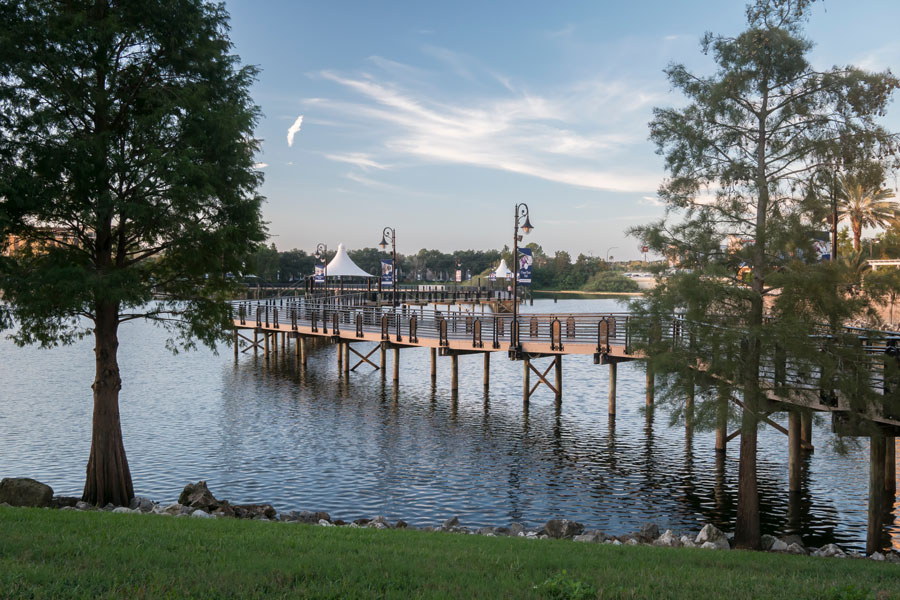 Altamonte Springs Florida with view of the lake on October 15, 2019. Editorial credit: Timothy OLeary / Shutterstock.com, licensed.