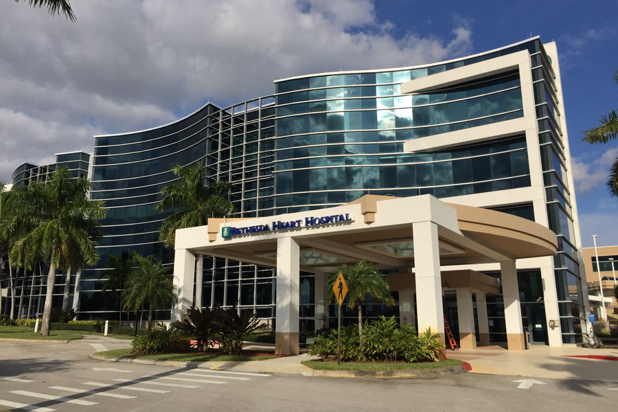 Bethesda Heart Hospital, 2815 S. Seacrest Blvd., Boynton Beach, FL 33435. April 2019.