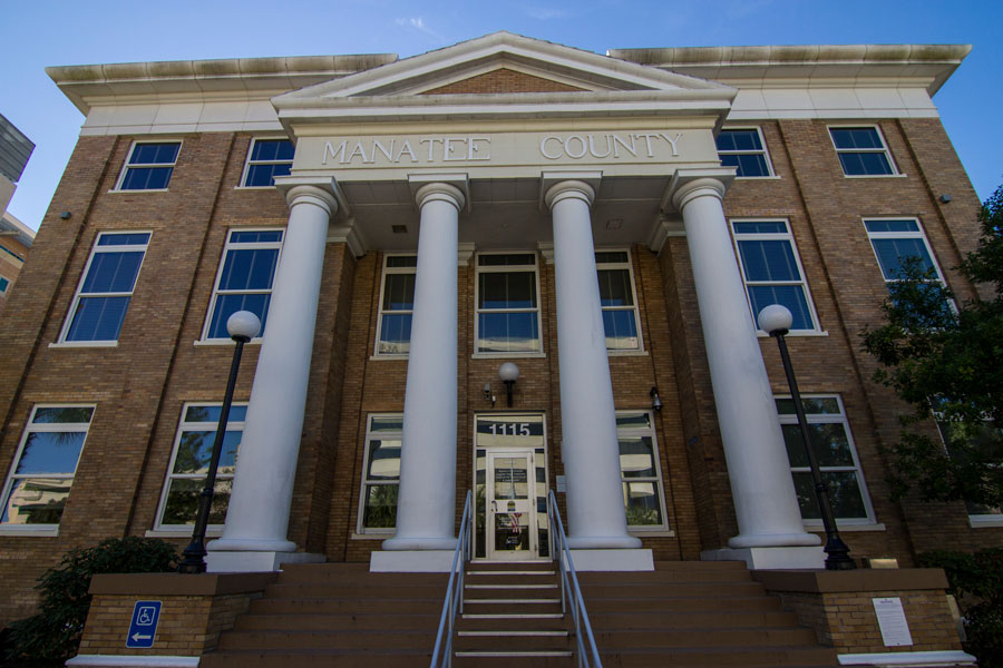 Manatee County Old Court House And Judicial Center on December 23, 2018. Photo credit ShutterStock.com, licensed.