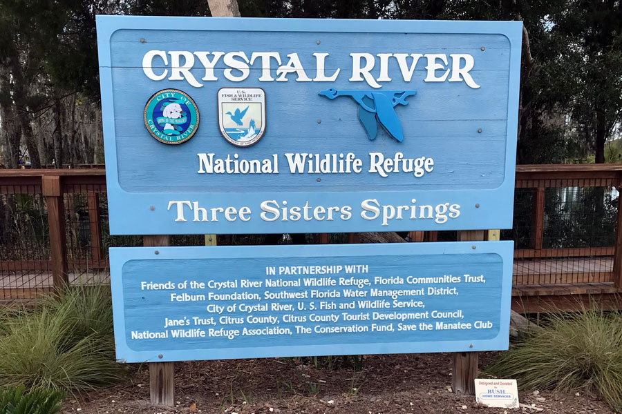 Three sisters springs wildlife park in Florida, a  manatee refuge. January 8, 2018. Photo credit: K. Ramirez / Shutterstock.com, licensed.