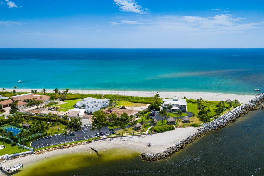 The town of Jupiter Island is located on the barrier island called Jupiter Island, in Martin County, Florida, United States; the town is part of the Port St. Lucie, Florida Metropolitan Statistical Area. Photo credit ShutterStock.com, licensed.