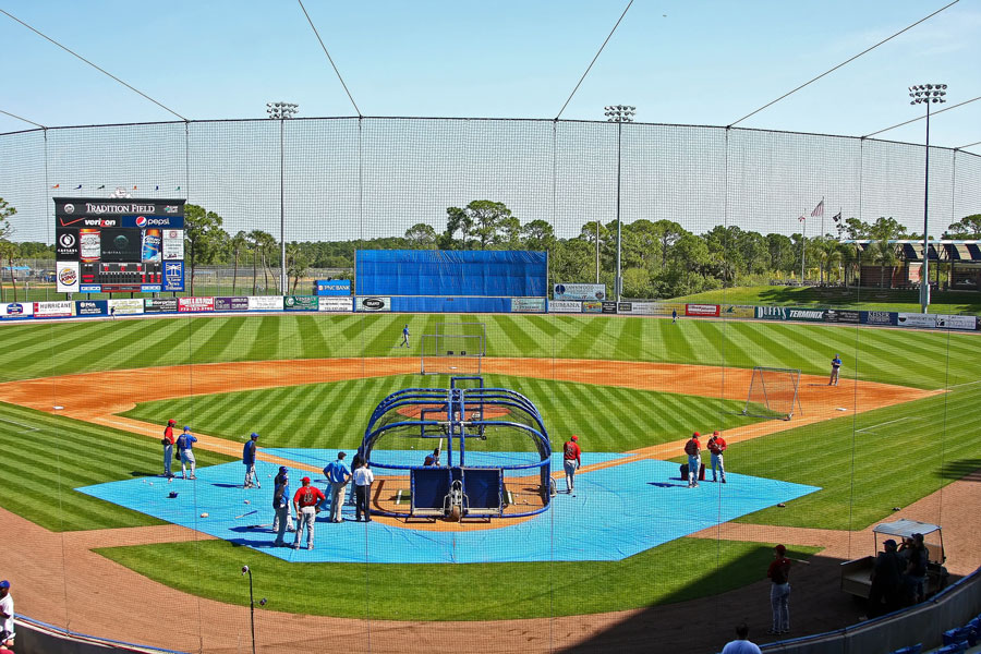  Formerly known as Tradition Field, the ballpark announced its new name will be Digital Domain Park on March 24, 2010 in Port St. Lucie, FL. File photo: Debby Wong, Shutterstock.com, licensed.