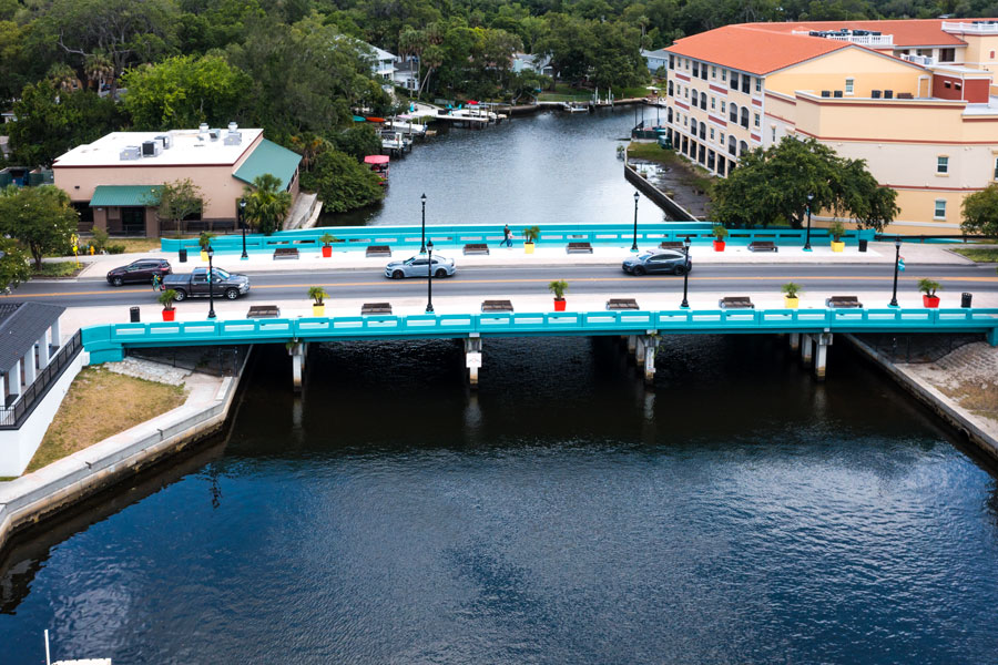 New Port Richey Cotee River Bridge