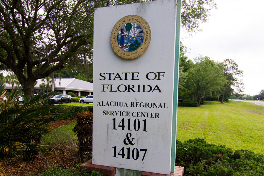 The State Of Florida Alachua Regional Office in Alachua, Florida On April 27, 2018. 