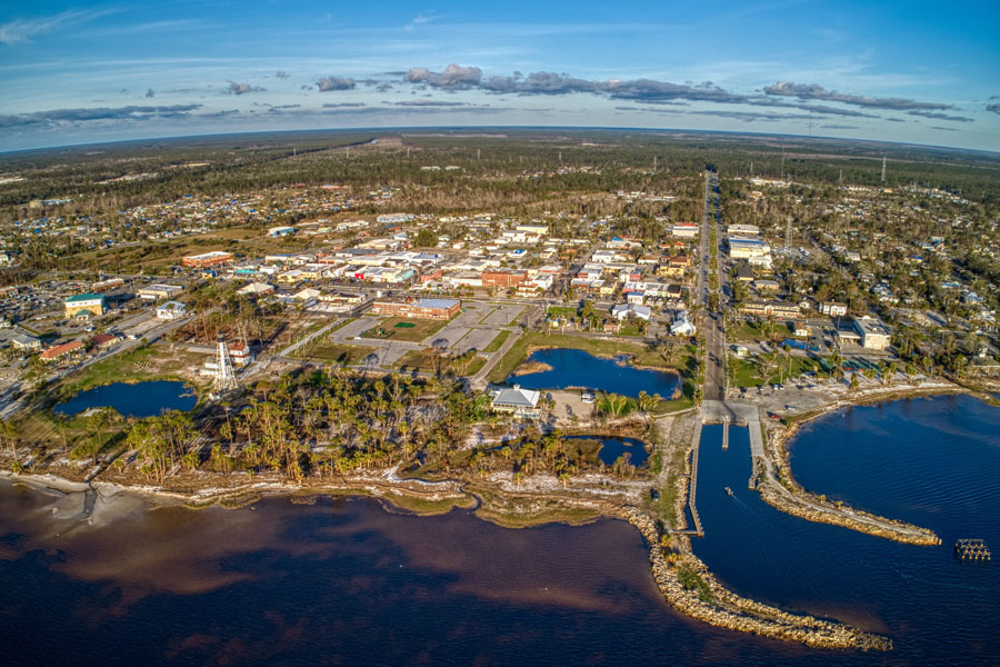 Port St Joe, a small Town in the Florida Panhandle