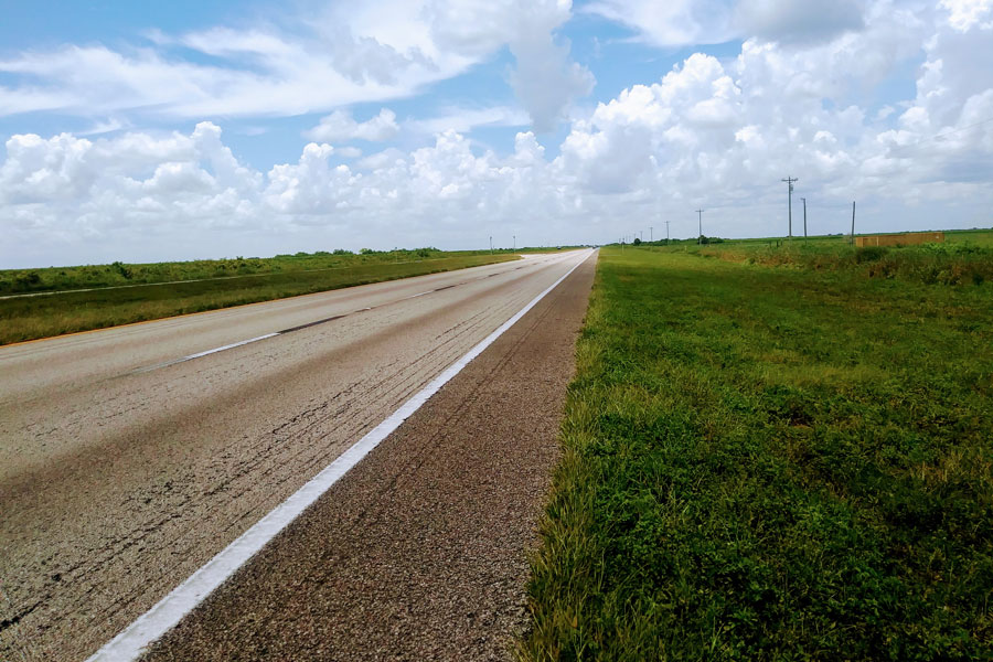 Road in Moore Haven, Florida