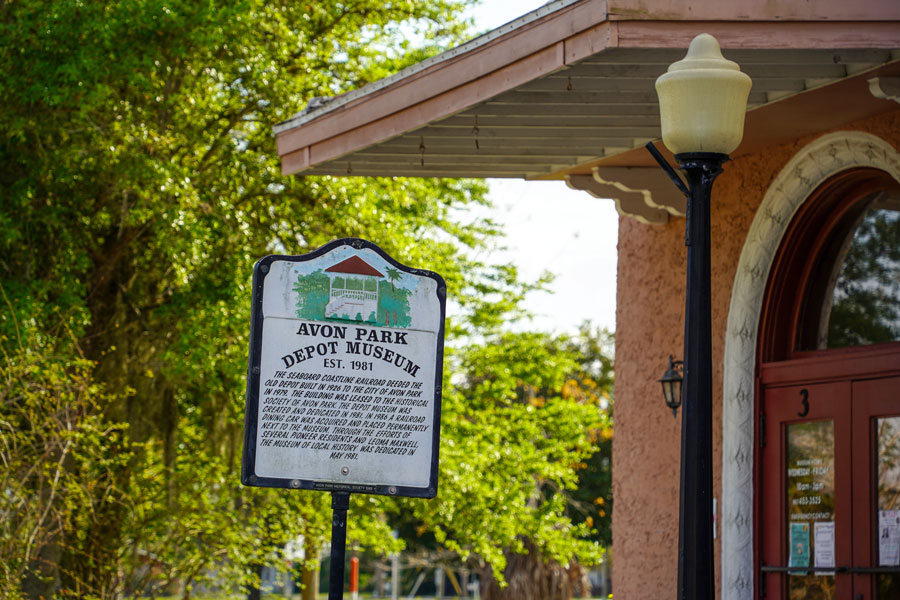 If you're interested in learning more about past and experiencing a piece of local history, the Avon Park Depot Museum is a must-visit.