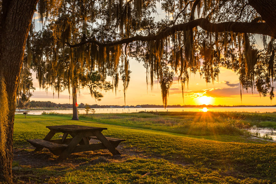 Sunset in Clermont, Florida