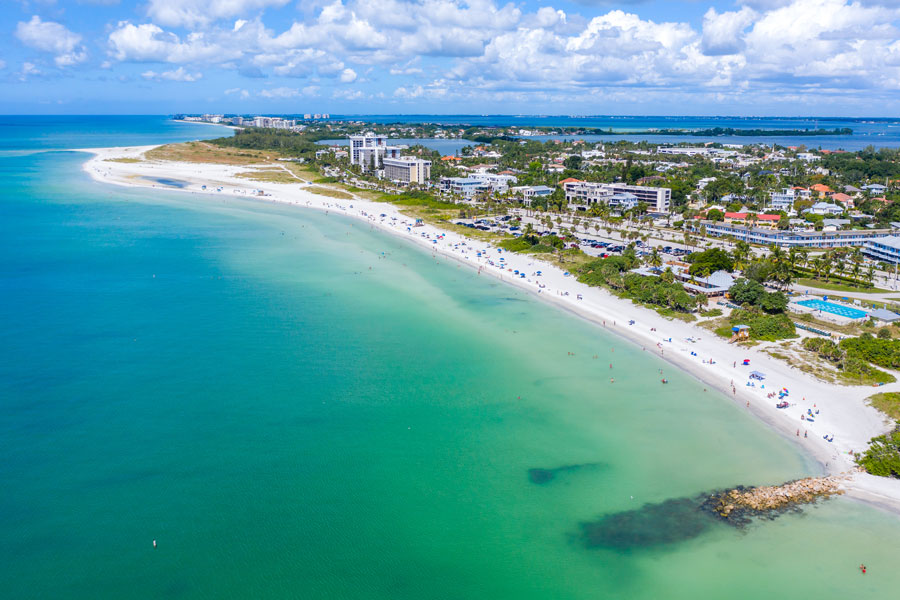 Lido Key off Coast of Sarasota