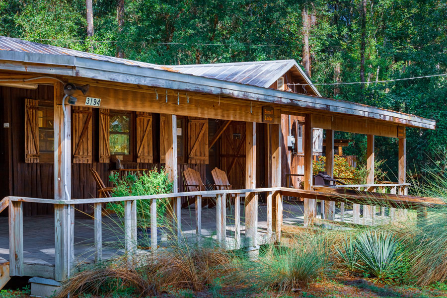 Rustic Park Ranger Station