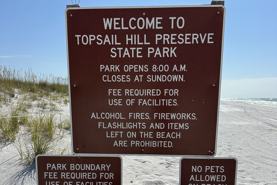 Topsail Hill Preserve State Park