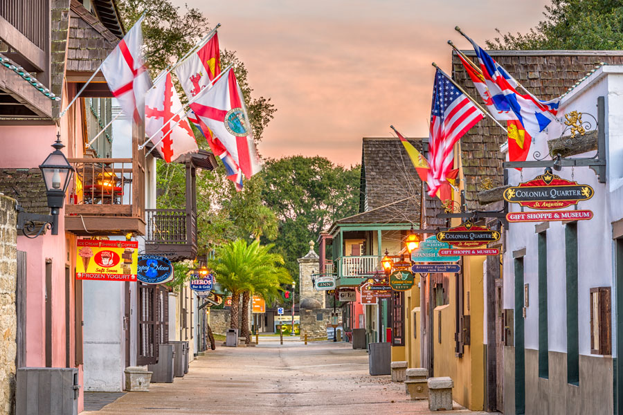 St. George Street is the heart and soul of St. Augustine