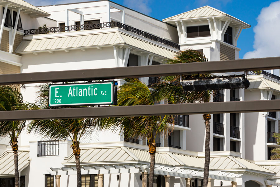 Atlantic Avenue in Delray Beach