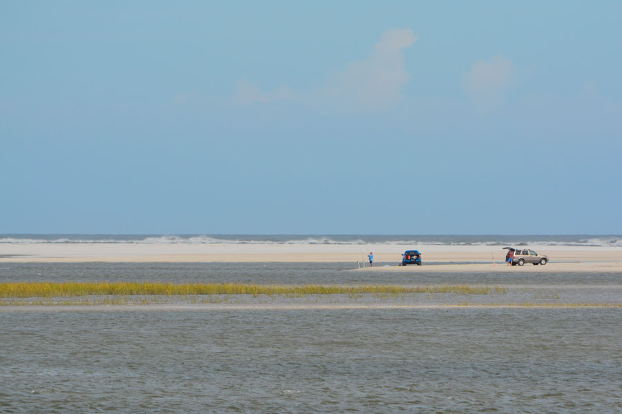 View from Little Talbot Island State Park in Duval County, Jacksonville Florida